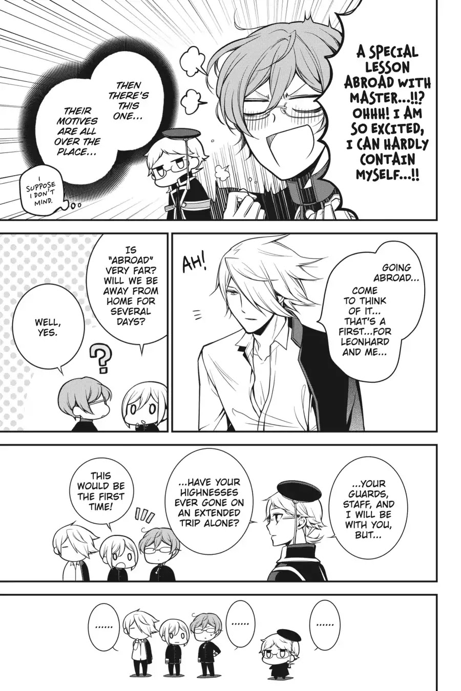 Oushitsu Kyoushi Haine Chapter 68 page 8 - Chapter 68: The Princes Take a Trip!