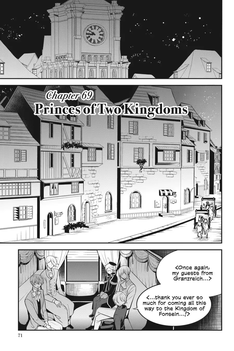Oushitsu Kyoushi Haine Chapter 69 page 1 - Chapter 69: Princes of Two Kingdoms
