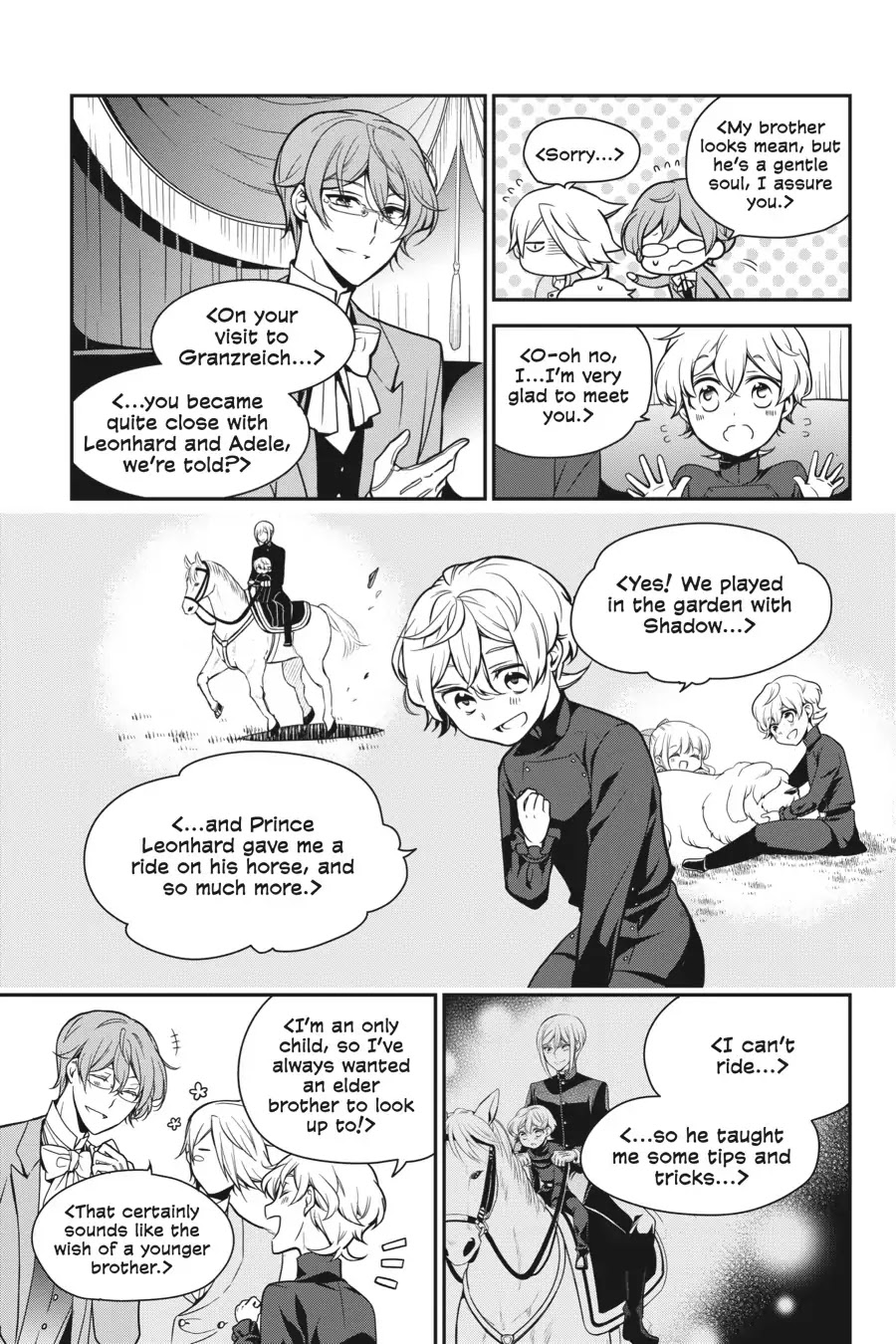 Oushitsu Kyoushi Haine Chapter 69 page 3 - Chapter 69: Princes of Two Kingdoms