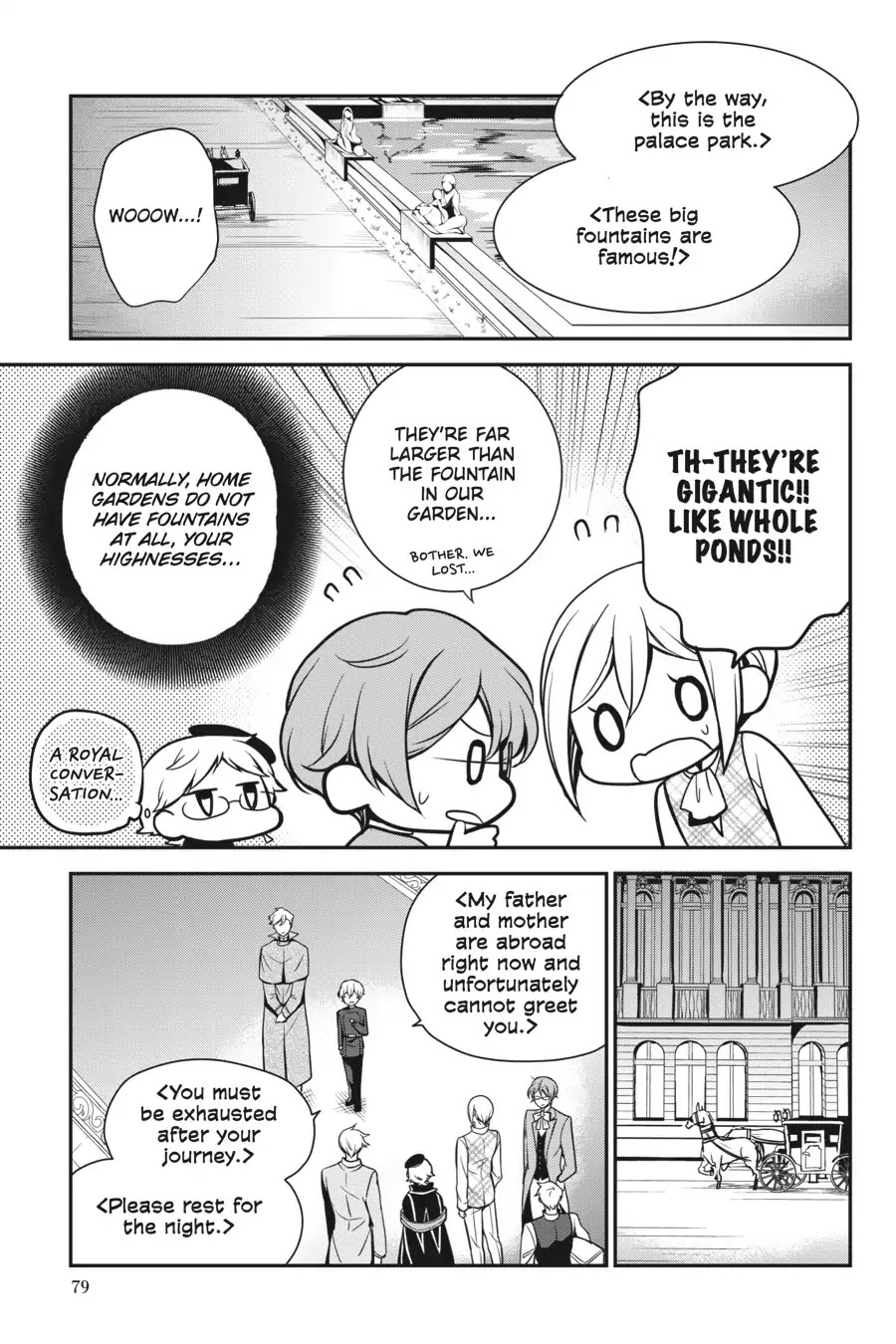 Oushitsu Kyoushi Haine Chapter 69 page 9 - Chapter 69: Princes of Two Kingdoms