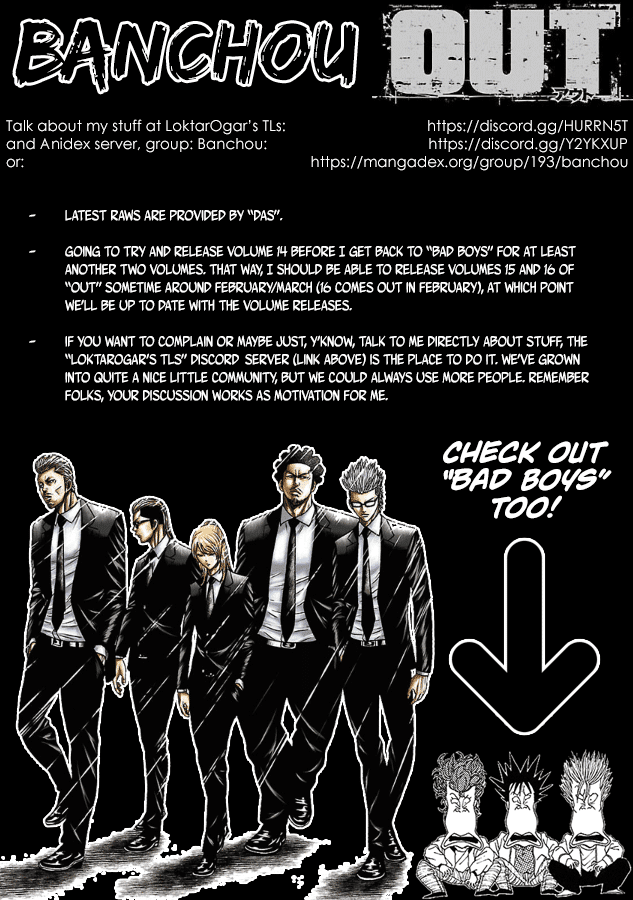 Out (Makoto Mizuta) Chapter 128 page 1 - Chapter 128