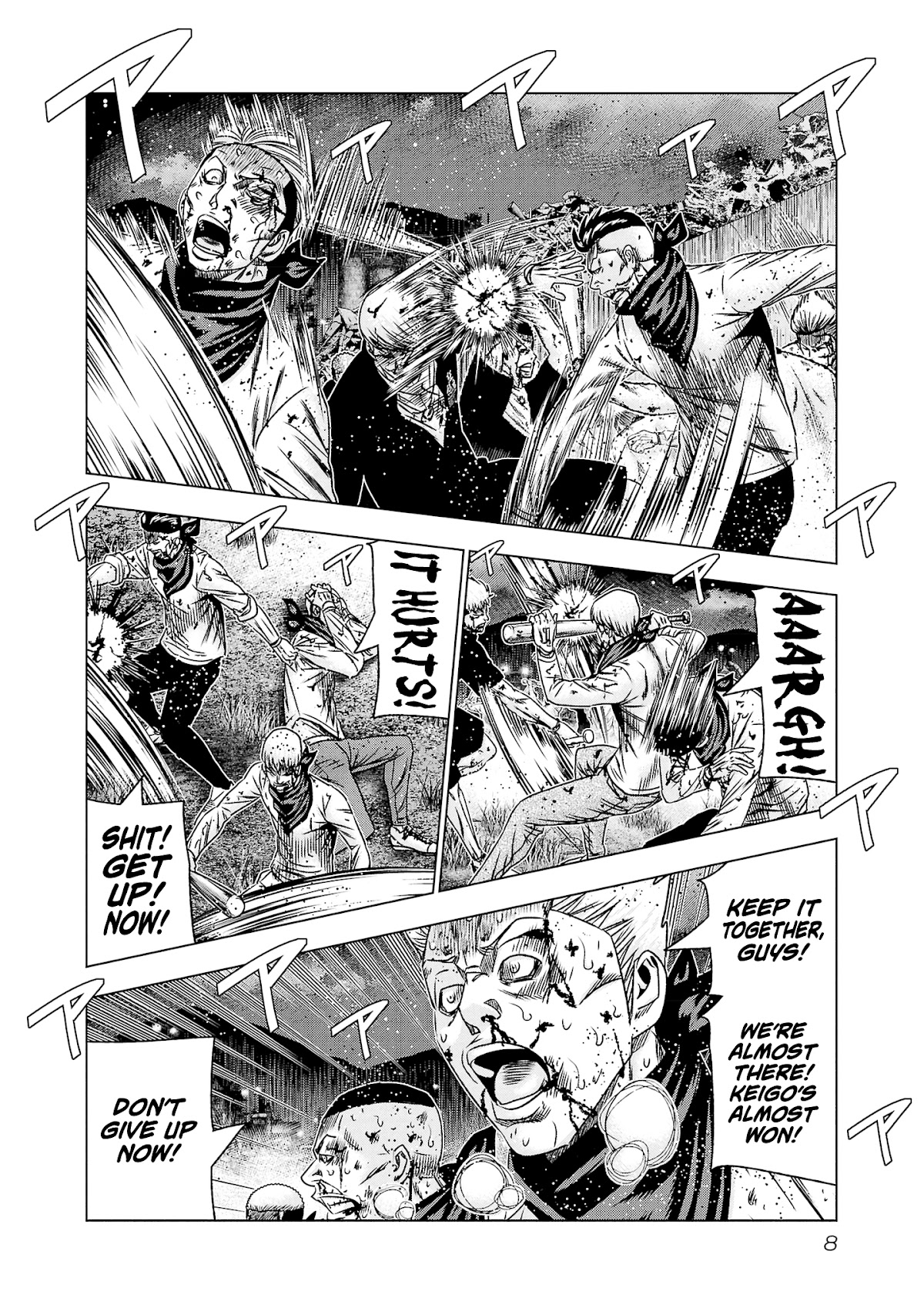 Out (Makoto Mizuta) Chapter 198 page 8 - Chapter 198
