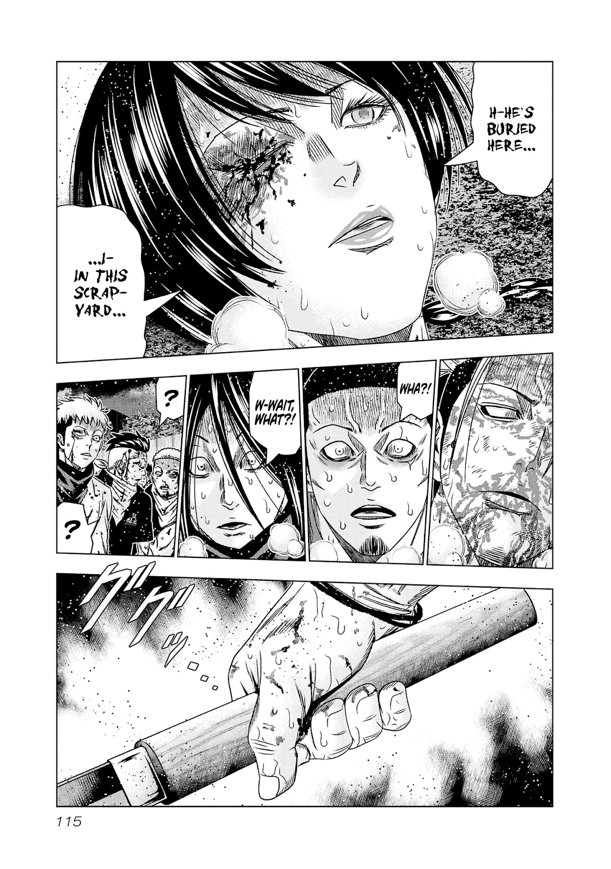 Out (Makoto Mizuta) Chapter 203 page 4 - Chapter 203