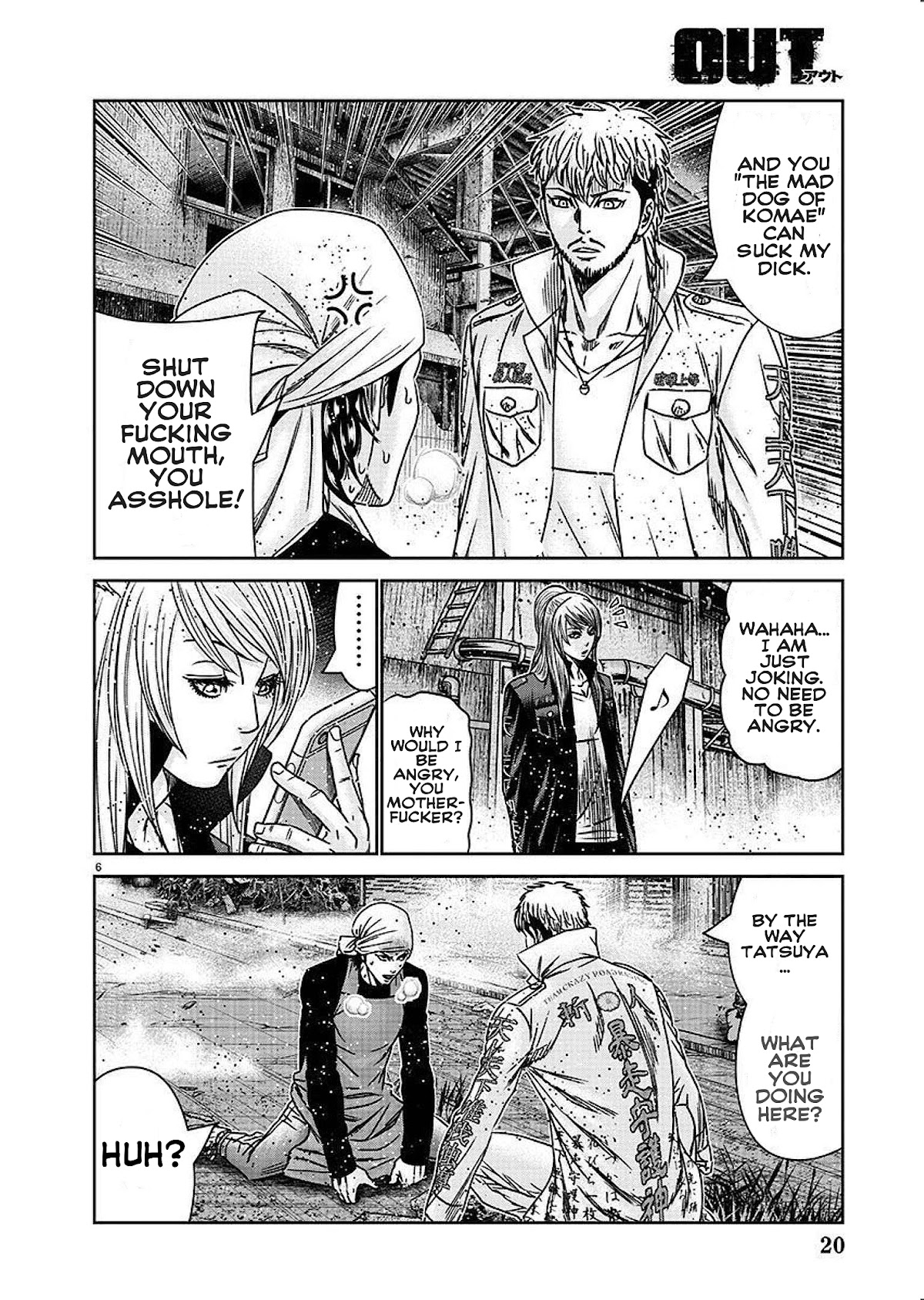 Out (Makoto Mizuta) Chapter 207 page 10 - Chapter 207