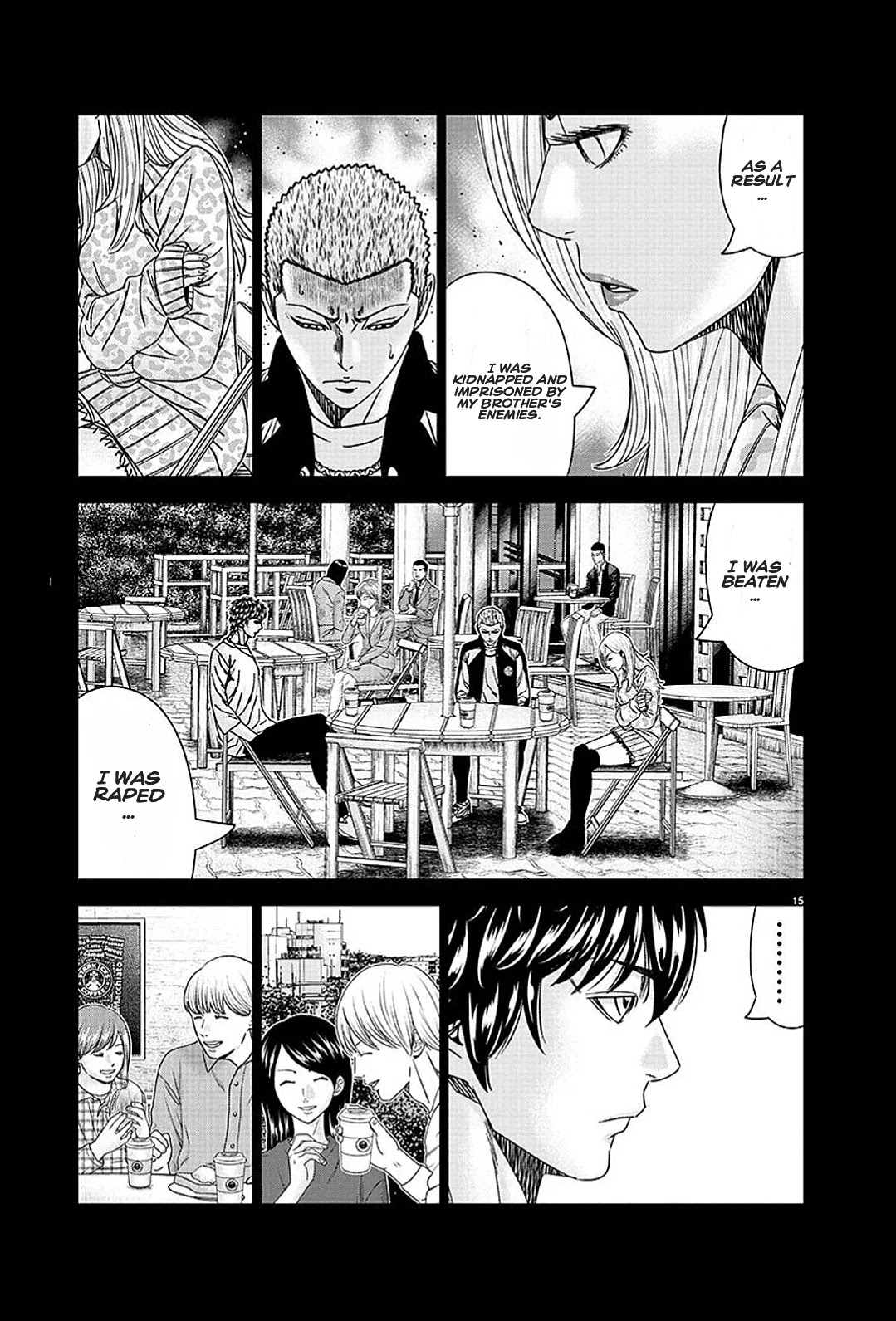 Out (Makoto Mizuta) Chapter 208 page 15 - Chapter 208