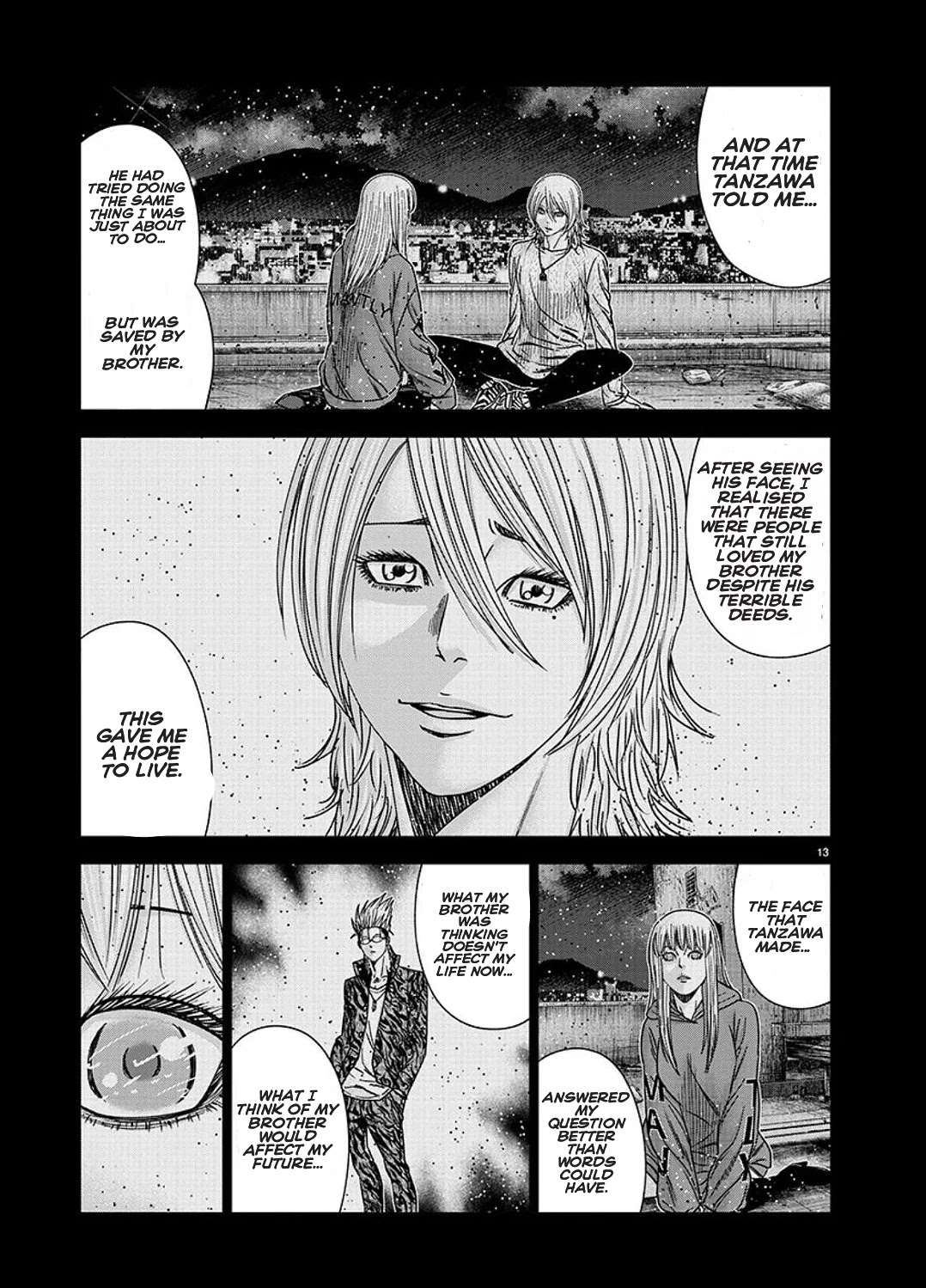 Out (Makoto Mizuta) Chapter 209 page 13 - Chapter 209