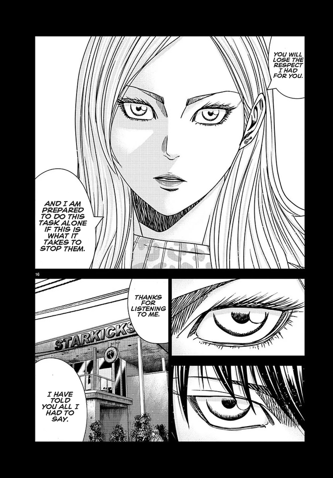 Out (Makoto Mizuta) Chapter 209 page 16 - Chapter 209