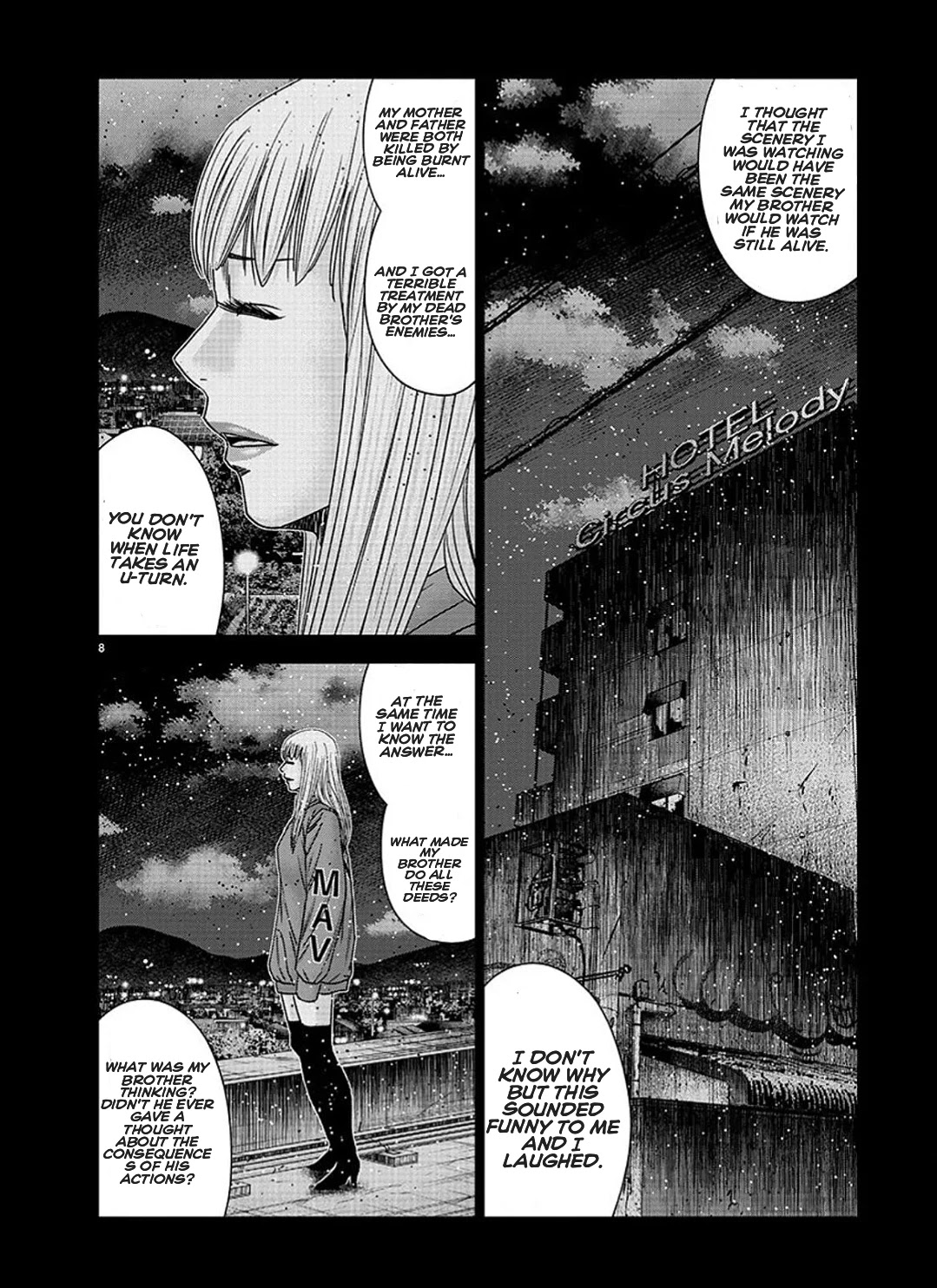 Out (Makoto Mizuta) Chapter 209 page 8 - Chapter 209