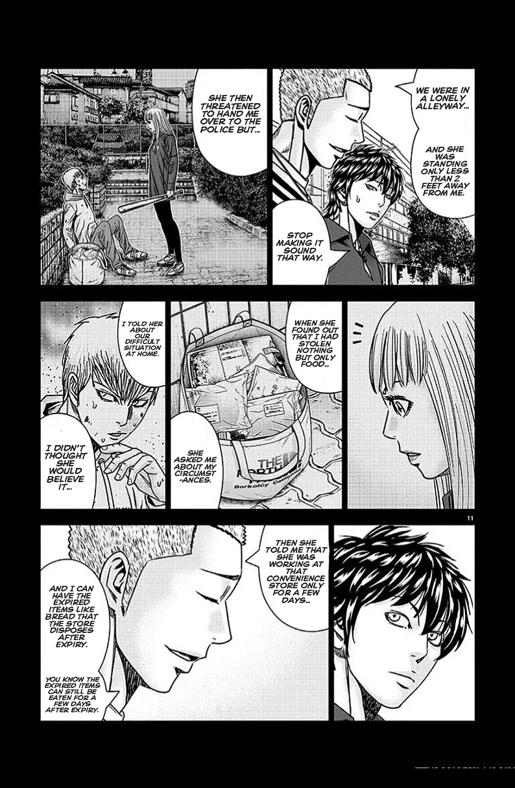 Out (Makoto Mizuta) Chapter 210 page 11 - Chapter 210