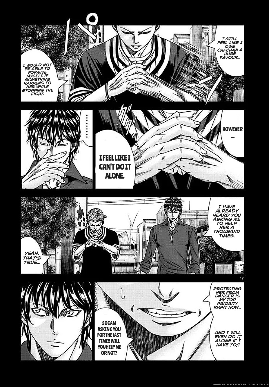 Out (Makoto Mizuta) Chapter 210 page 17 - Chapter 210