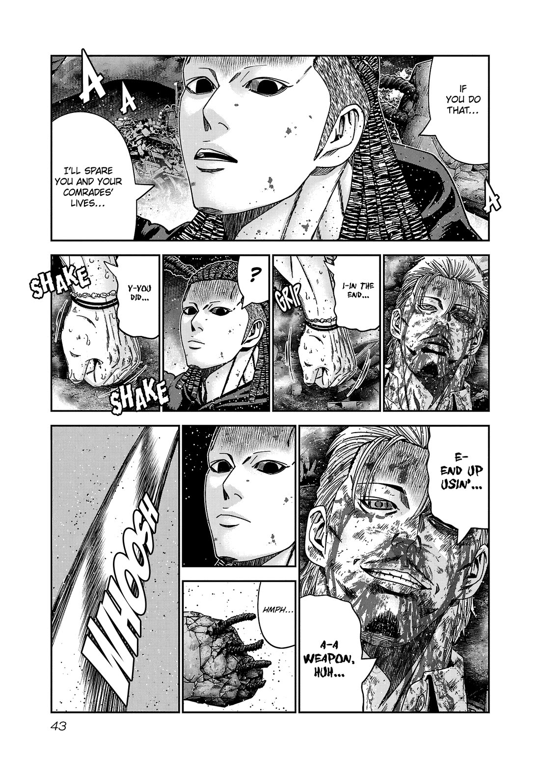 Out (Makoto Mizuta) Chapter 218 page 18 - Chapter 218