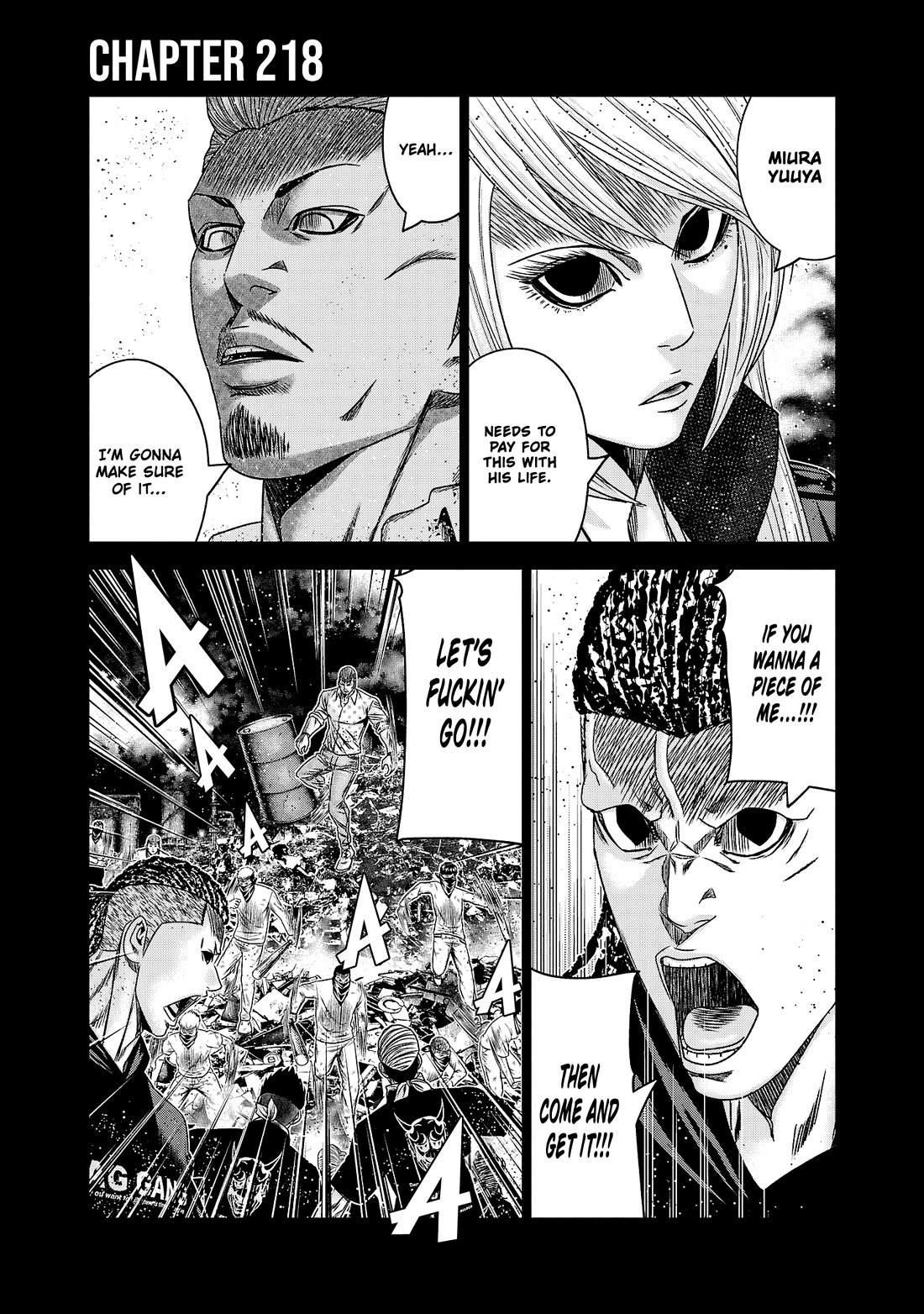 Out (Makoto Mizuta) Chapter 218 page 2 - Chapter 218