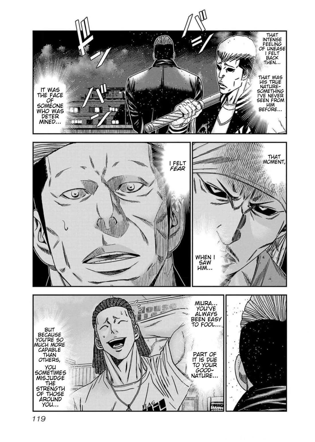 Out (Makoto Mizuta) Chapter 222 page 11 - Chapter 222