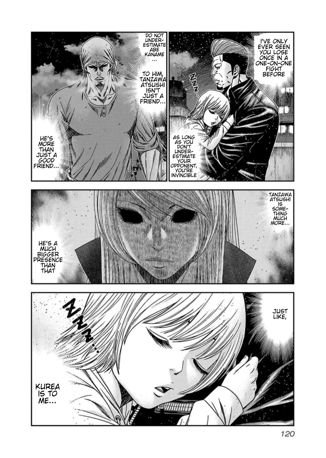 Out (Makoto Mizuta) Chapter 222 page 12 - Chapter 222