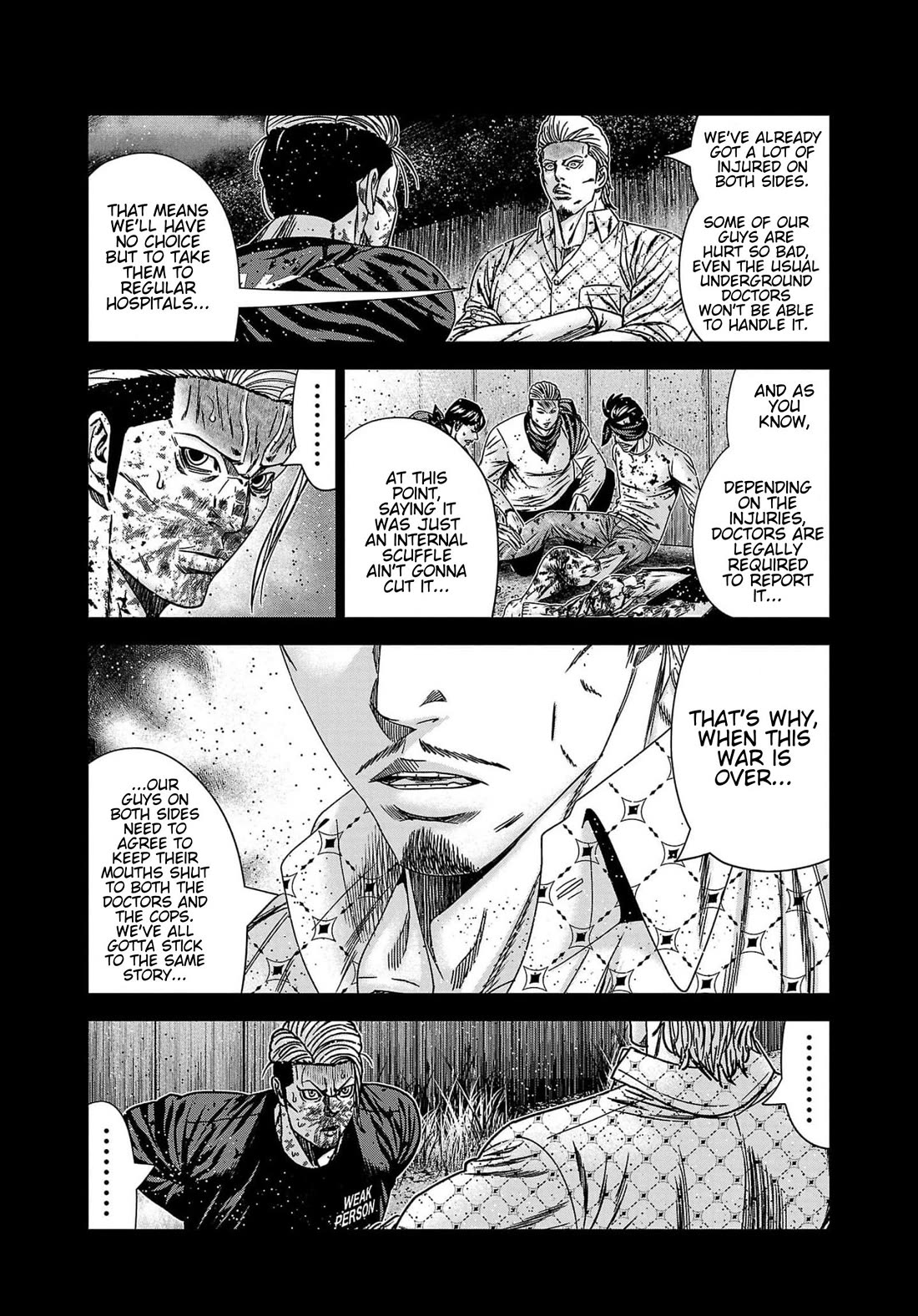 Out (Makoto Mizuta) Chapter 227 page 14 - Chapter 227