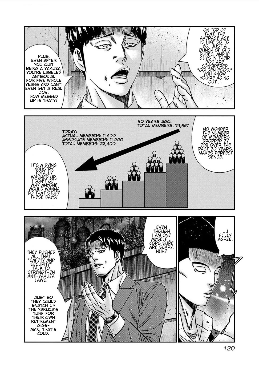 Out (Makoto Mizuta) Chapter 240 page 8 - Chapter 240