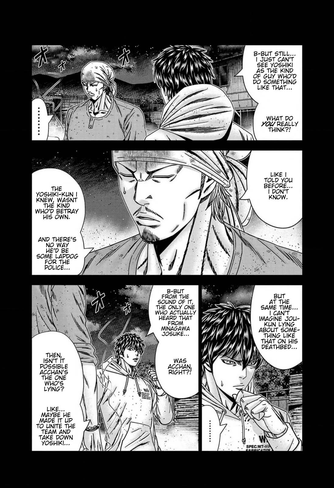 Out (Makoto Mizuta) Chapter 242 page 11 - Chapter 242