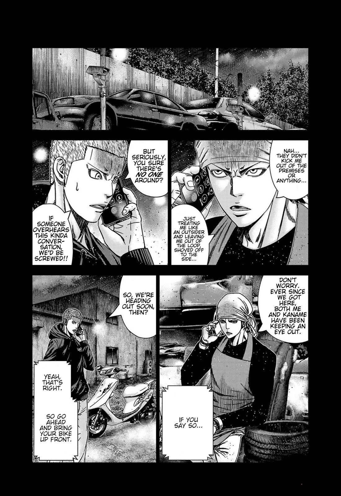 Out (Makoto Mizuta) Chapter 249 page 9 - Chapter 249
