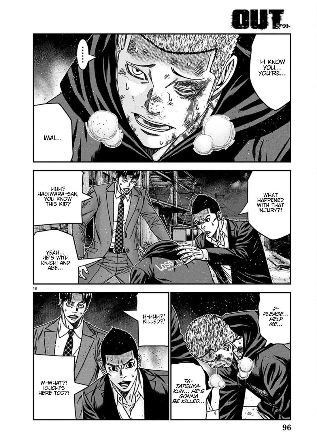 Out (Makoto Mizuta) Chapter 257 page 18 - Chapter 257: !!!MAGAZINE VERSION!!!