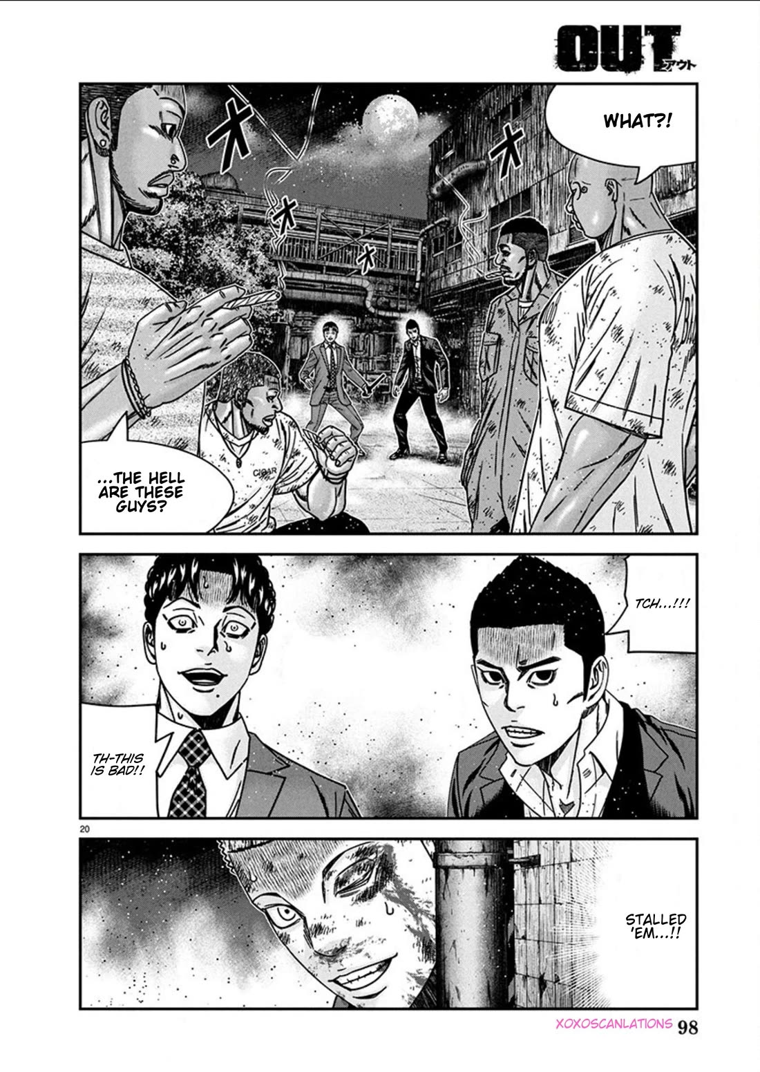 Out (Makoto Mizuta) Chapter 257 page 20 - Chapter 257: !!!MAGAZINE VERSION!!!