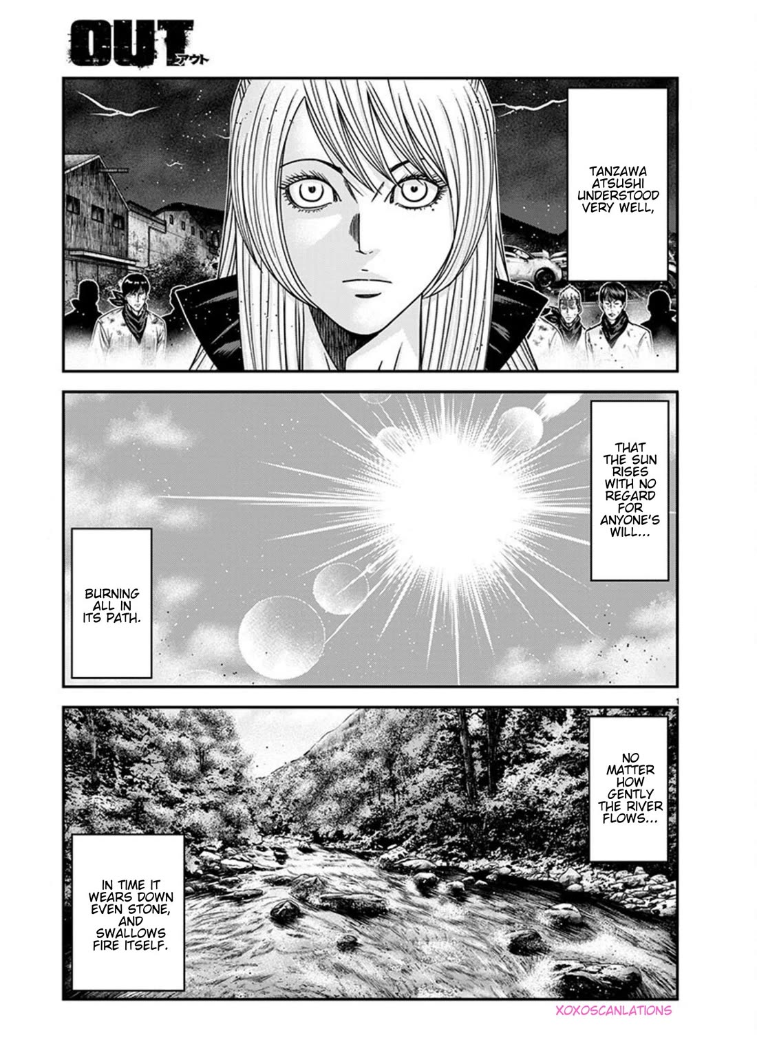 Out (Makoto Mizuta) Chapter 262 page 1 - Chapter 262: !!!MAGAZINE VERSION!!!