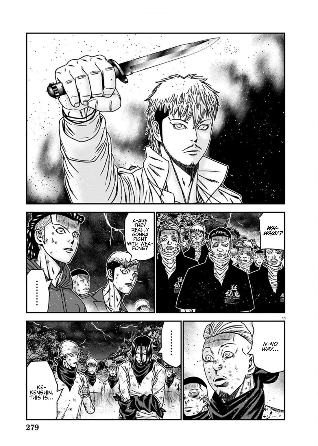 Out (Makoto Mizuta) Chapter 262 page 10 - Chapter 262: !!!MAGAZINE VERSION!!!