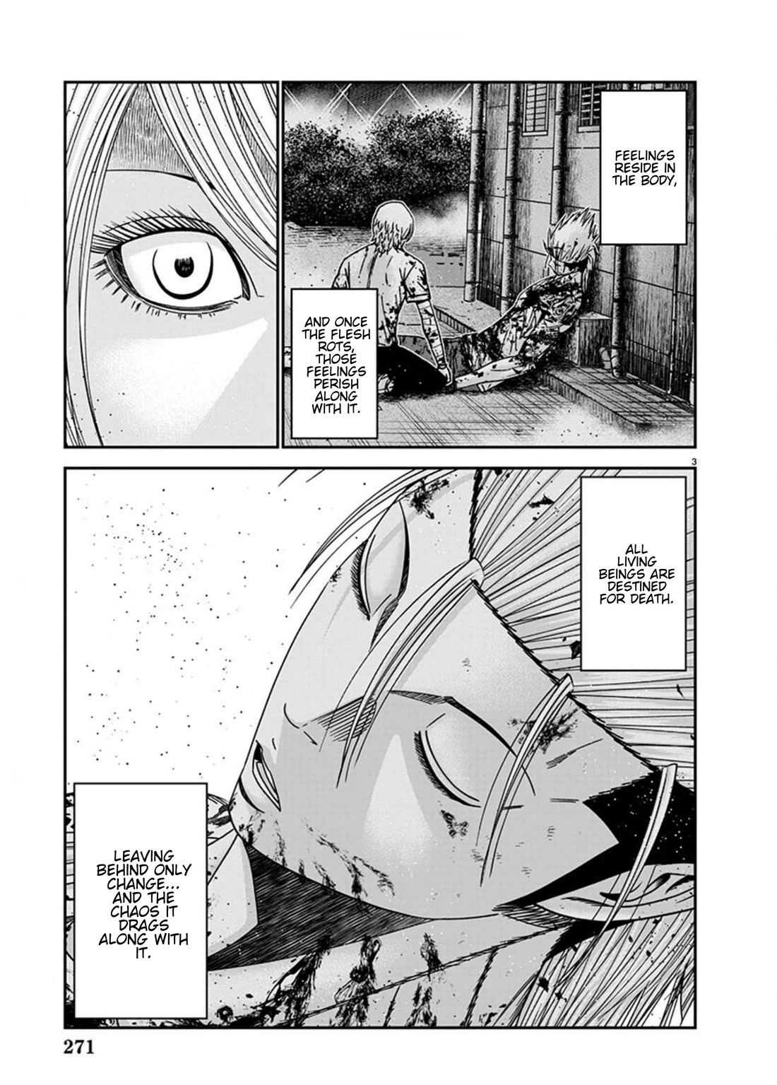 Out (Makoto Mizuta) Chapter 262 page 3 - Chapter 262: !!!MAGAZINE VERSION!!!