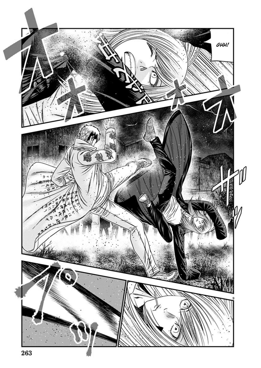 Out (Makoto Mizuta) Chapter 263 page 9 - Chapter 263: !!!MAGAZINE VERSION!!!