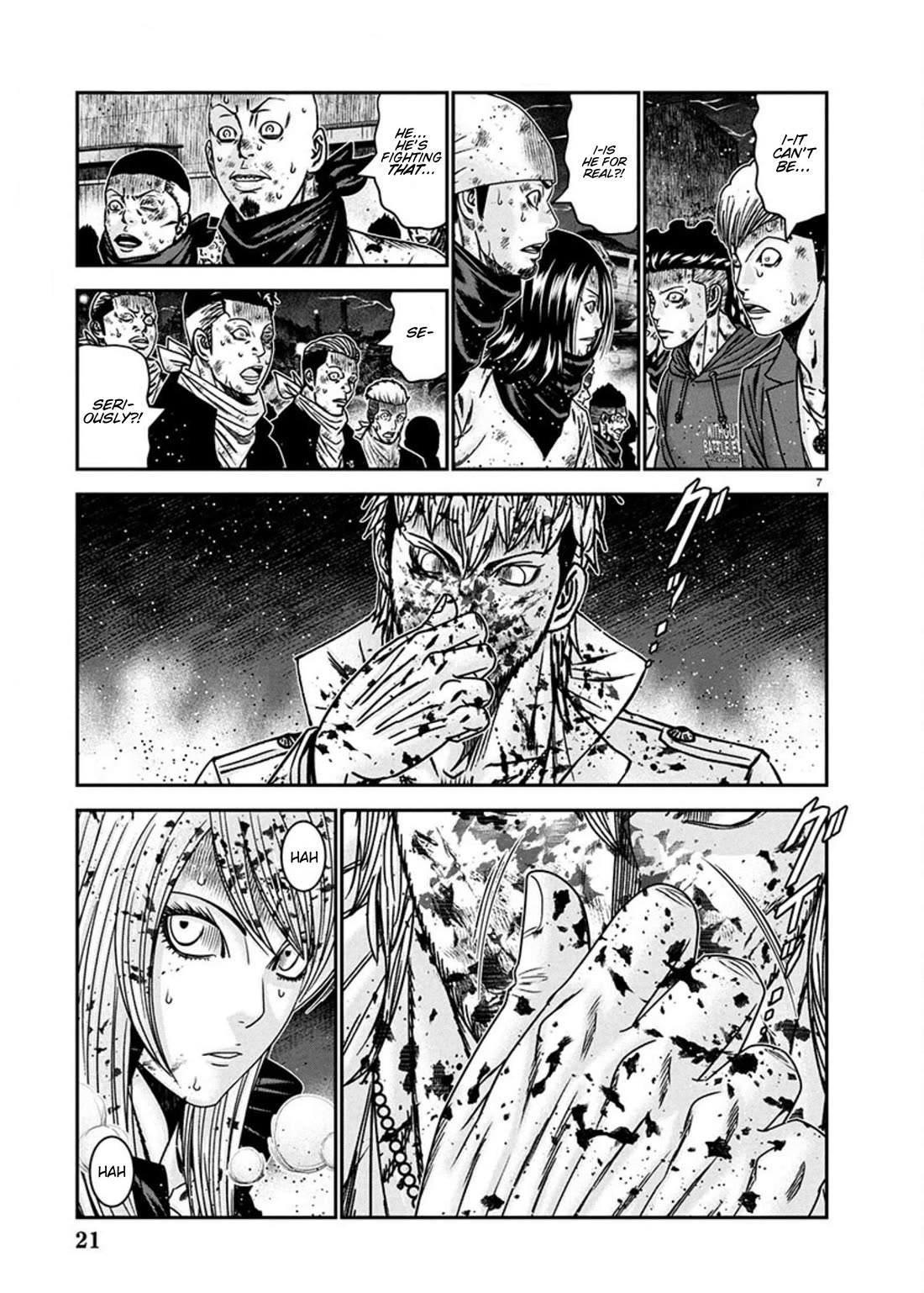 Out (Makoto Mizuta) Chapter 266 page 7 - Chapter 266: !!!MAGAZINE VERSION!!!