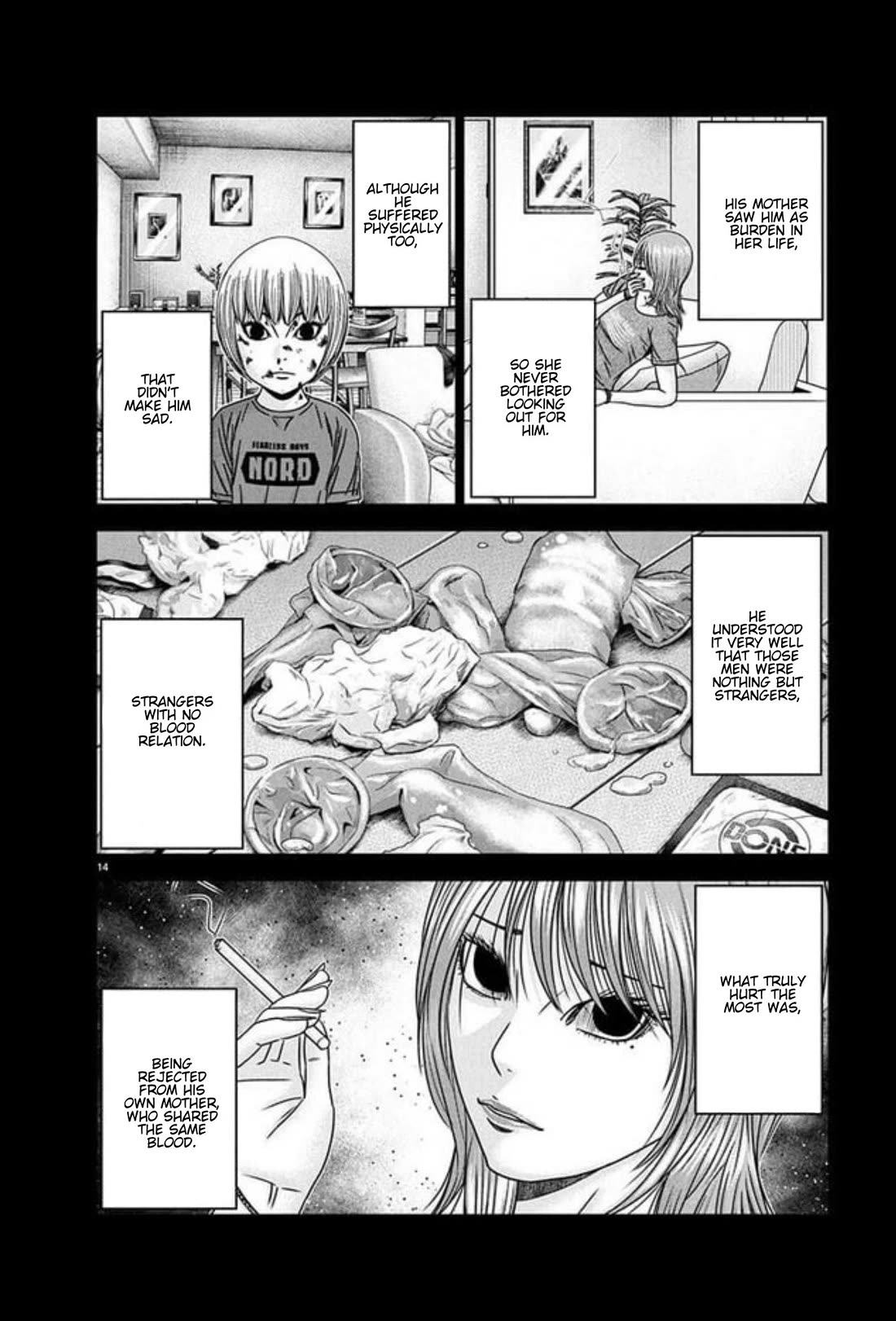 Out (Makoto Mizuta) Chapter 267 page 11 - Chapter 267: !!!MAGAZINE VERSION!!!