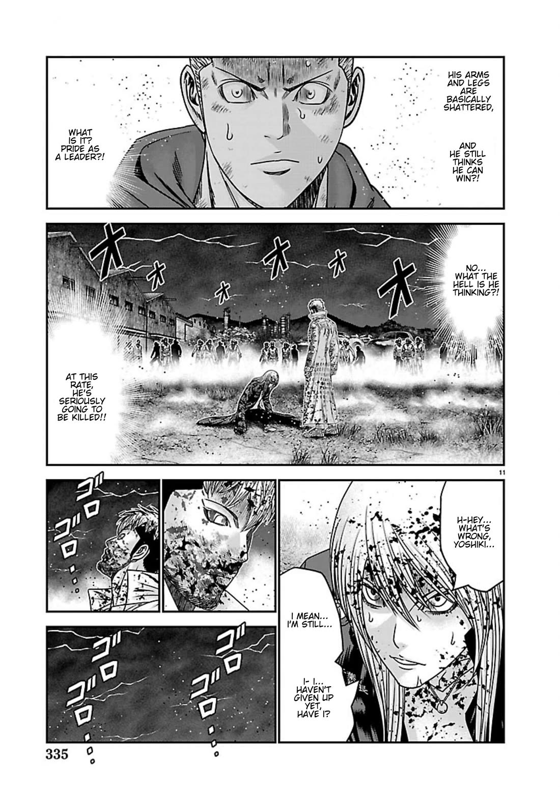 Out (Makoto Mizuta) Chapter 268 page 10 - Chapter 268: !!!MAGAZINE VERSION!!!