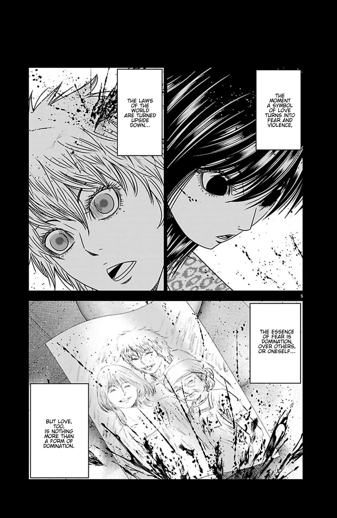 Out (Makoto Mizuta) Chapter 269 page 5 - Chapter 269: !!!MAGAZINE VERSION!!!