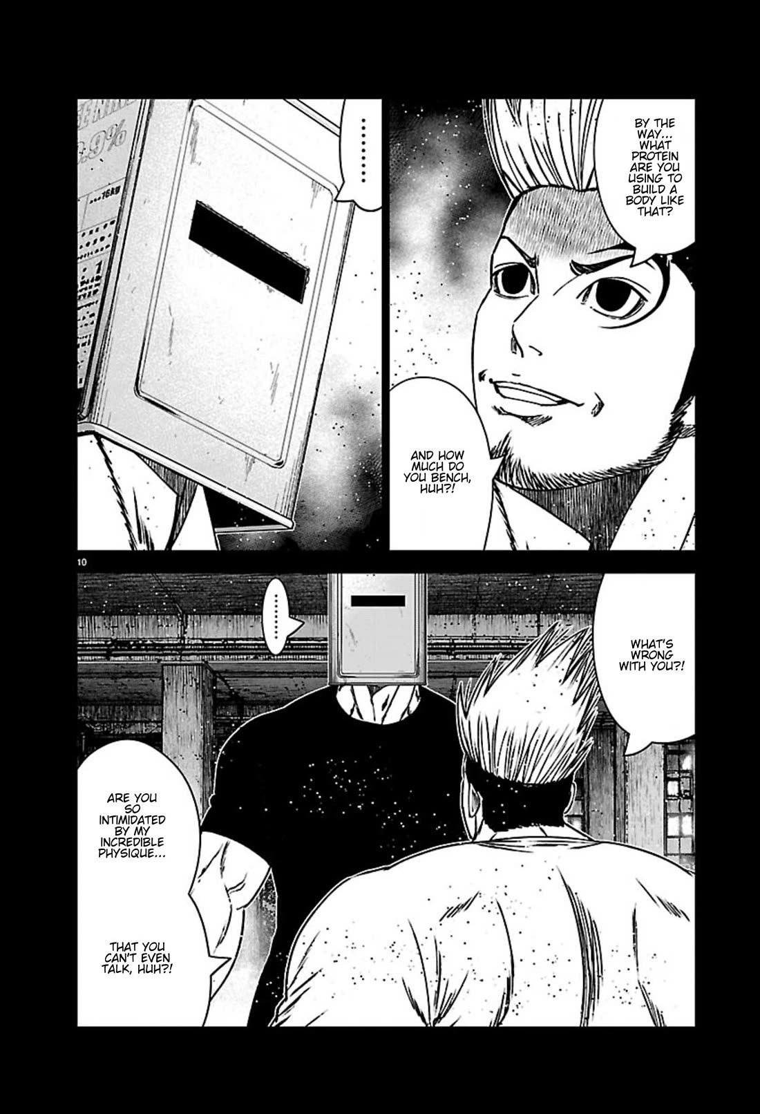 Out (Makoto Mizuta) Chapter 271 page 10 - Chapter 271: !!!MAGAZINE VERSION!!!