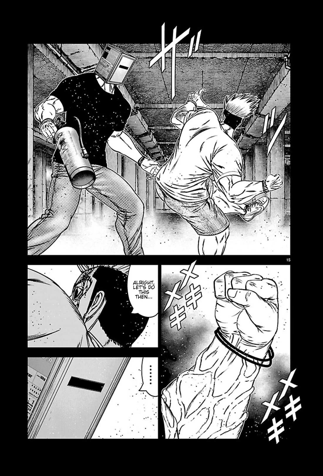 Out (Makoto Mizuta) Chapter 271 page 15 - Chapter 271: !!!MAGAZINE VERSION!!!