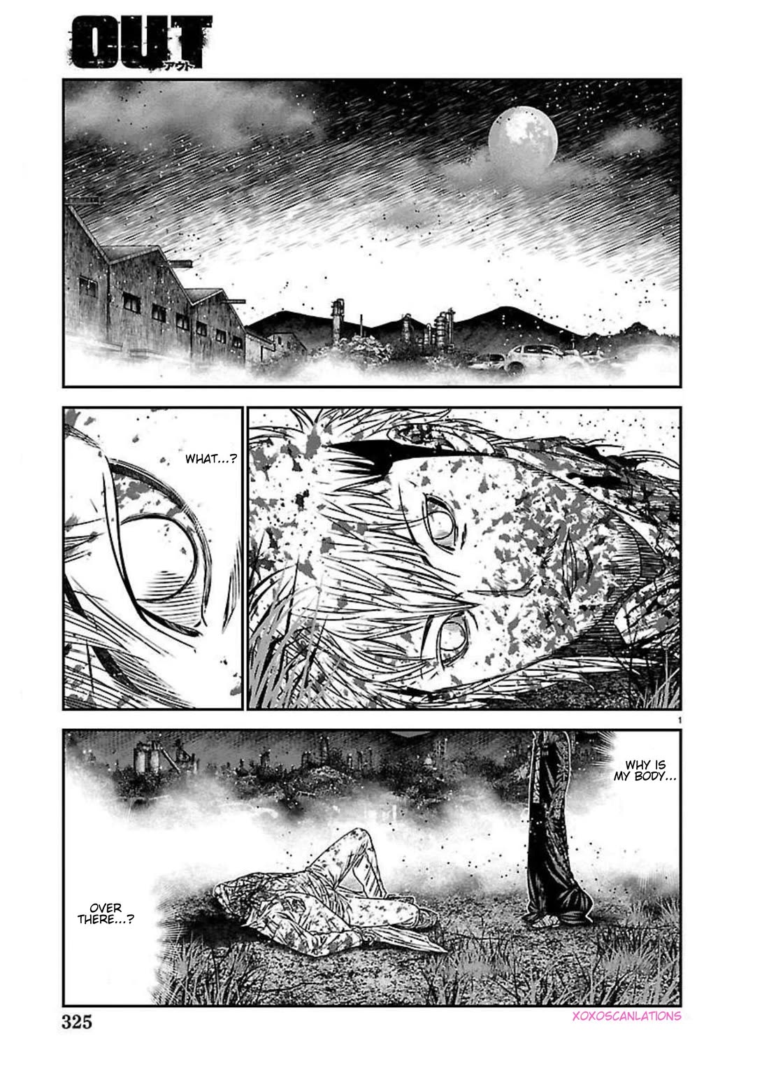 Out (Makoto Mizuta) Chapter 273 page 1 - Chapter 273: !!!MAGAZINE VERSION!!!