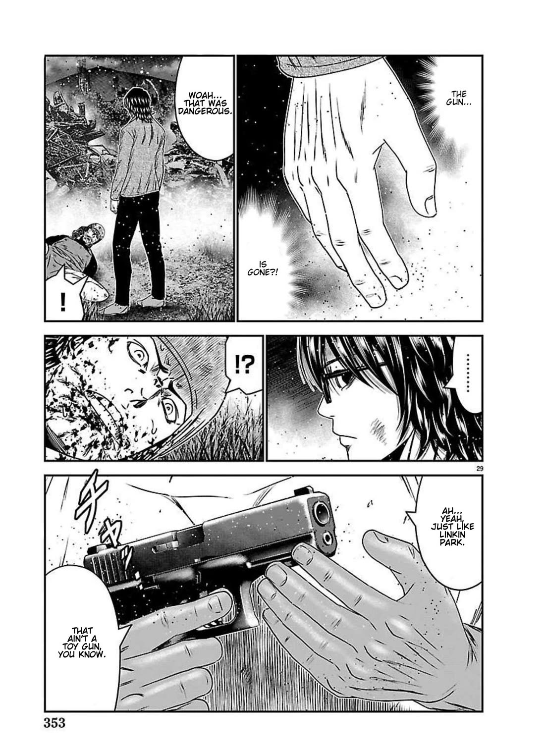 Out (Makoto Mizuta) Chapter 273 page 26 - Chapter 273: !!!MAGAZINE VERSION!!!