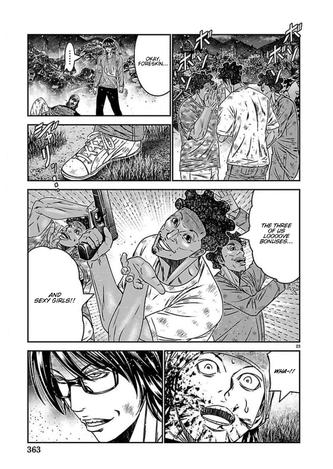 Out (Makoto Mizuta) Chapter 274 page 23 - Chapter 274: !!!MAGAZINE VERSION!!!