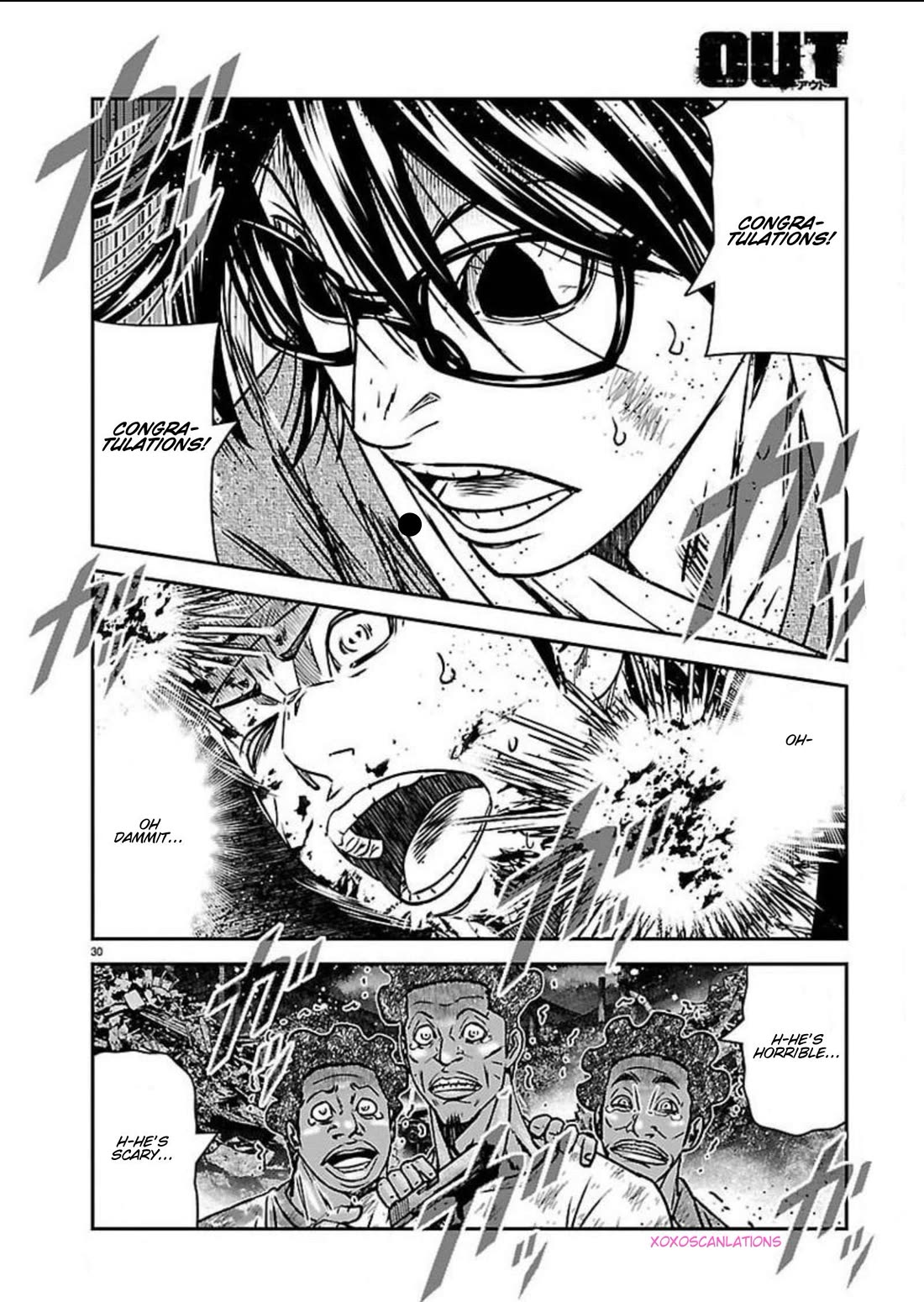 Out (Makoto Mizuta) Chapter 274 page 29 - Chapter 274: !!!MAGAZINE VERSION!!!