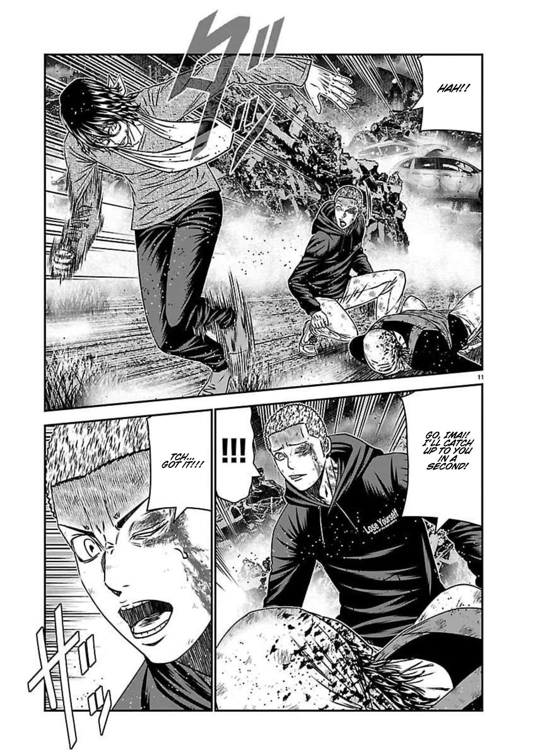 Out (Makoto Mizuta) Chapter 275 page 10 - Chapter 275: !!!MAGAZINE VERSION!!!