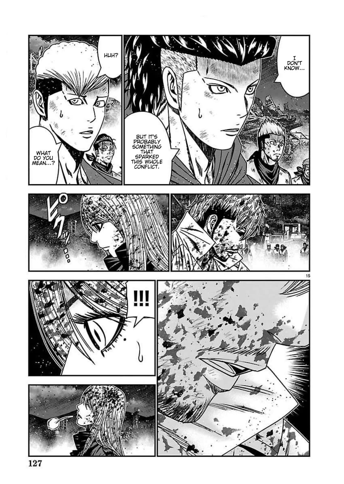 Out (Makoto Mizuta) Chapter 275 page 14 - Chapter 275: !!!MAGAZINE VERSION!!!
