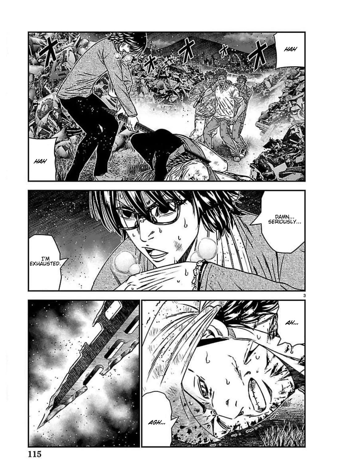 Out (Makoto Mizuta) Chapter 275 page 3 - Chapter 275: !!!MAGAZINE VERSION!!!