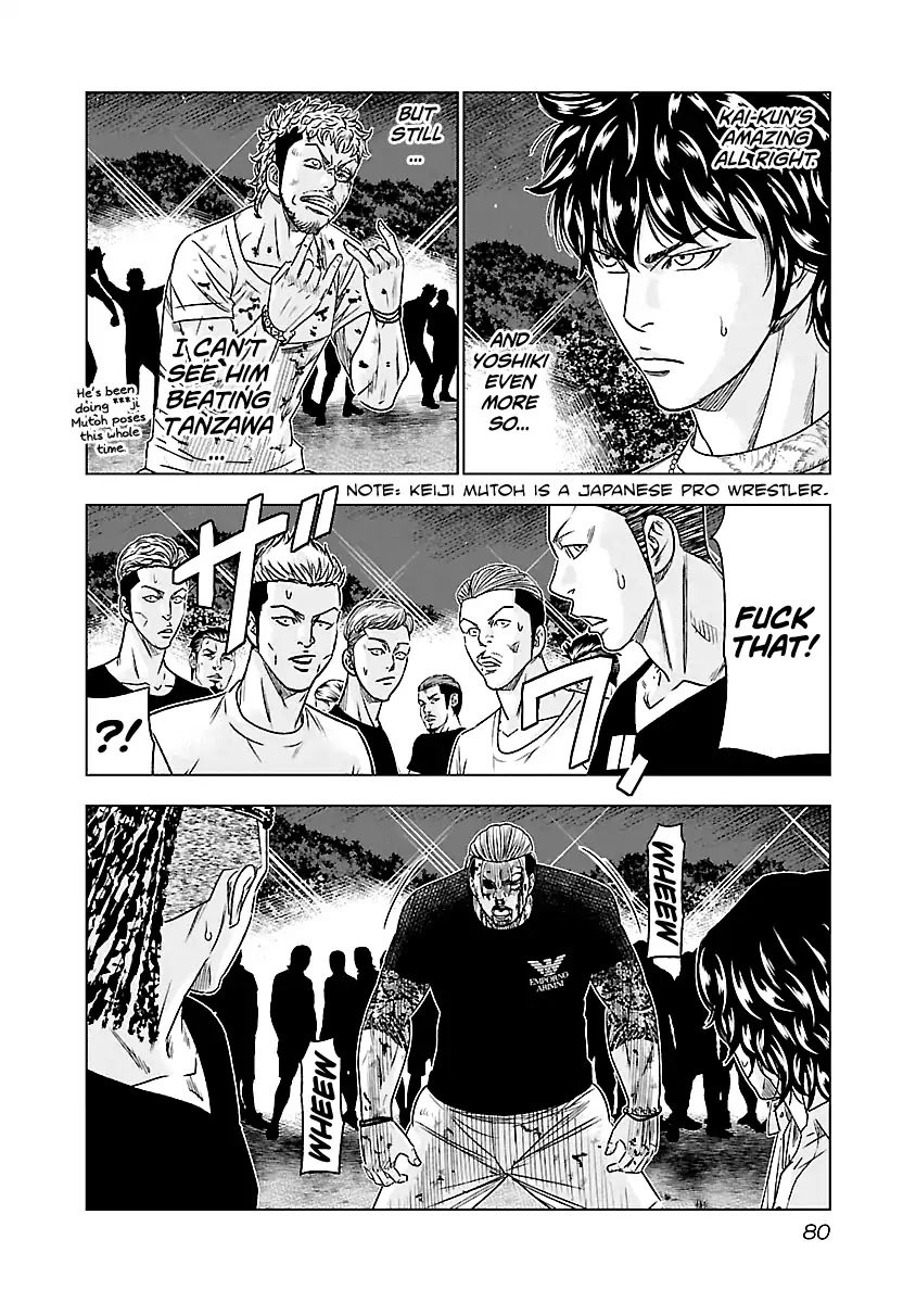 Out (Makoto Mizuta) Chapter 77 page 14 - Chapter 77