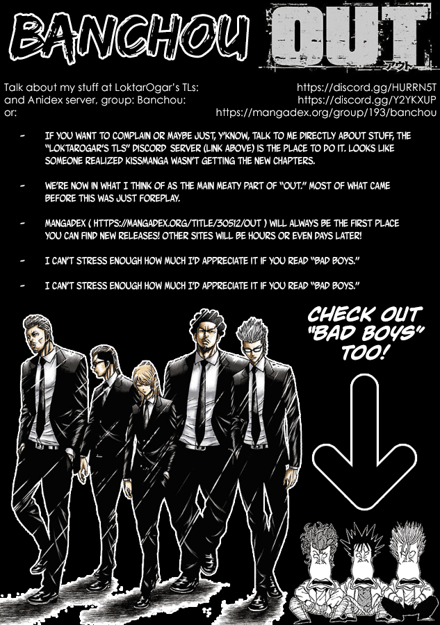 Out (Makoto Mizuta) Chapter 95 page 1 - Chapter 95