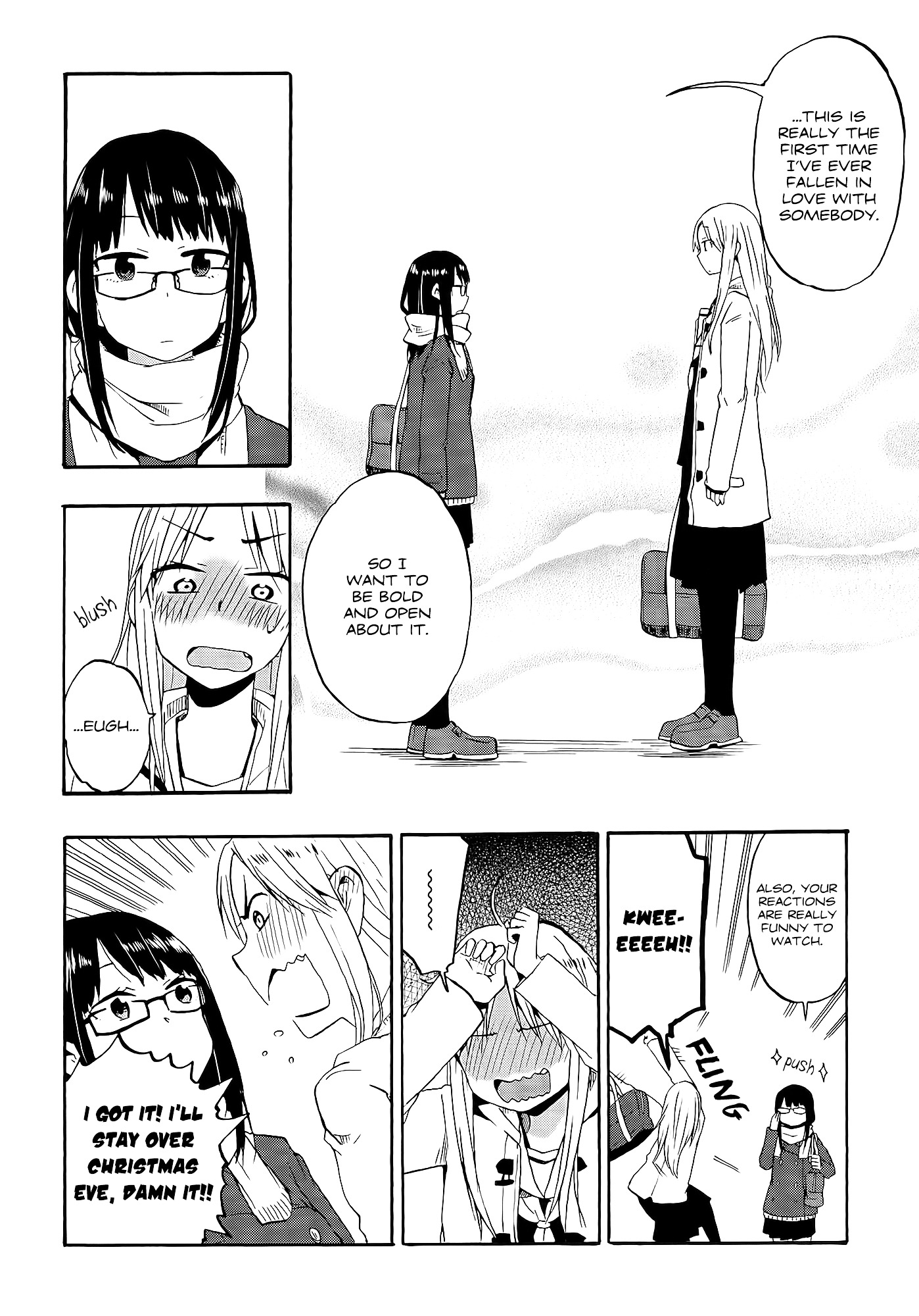 Out of the Blue! Chapter 2.2 page 12 - Chapter 2 v2 : Fleeing From My Best Friend