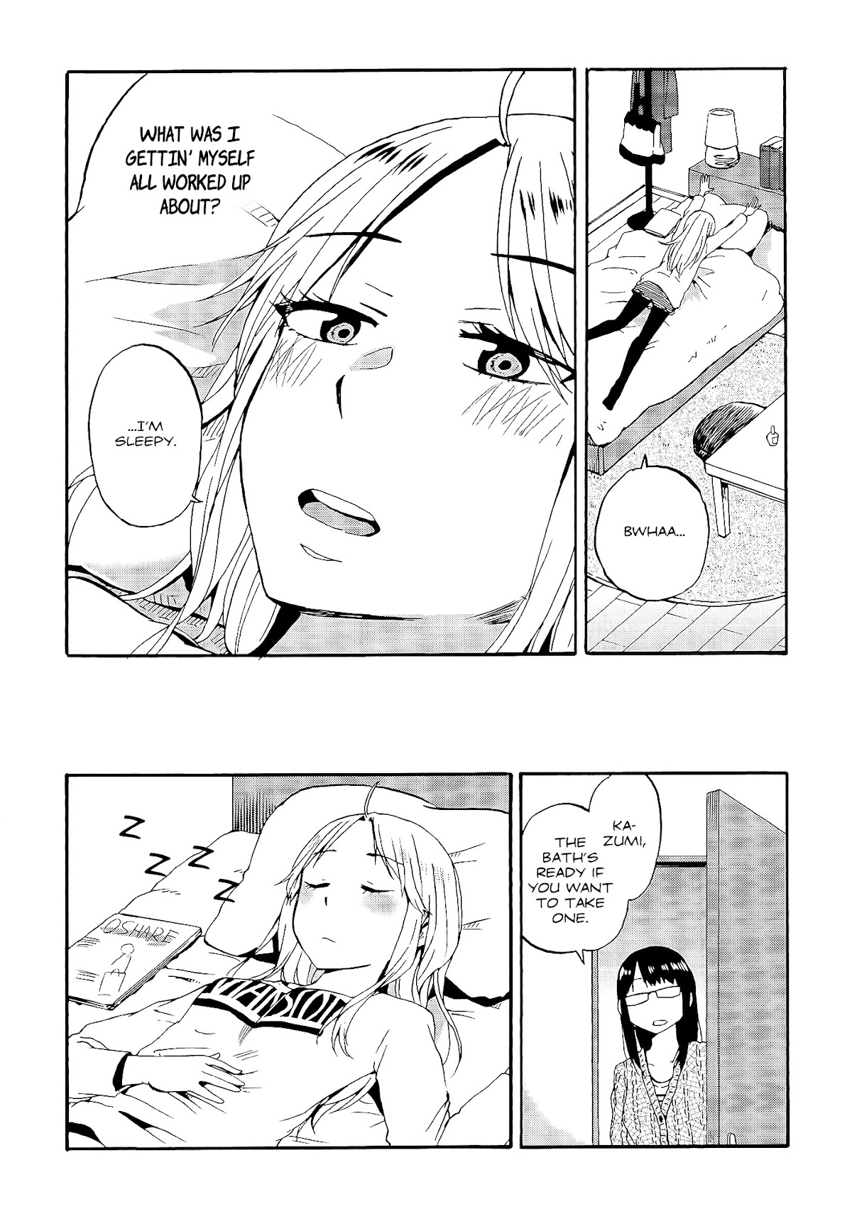 Out of the Blue! Chapter 2.2 page 18 - Chapter 2 v2 : Fleeing From My Best Friend