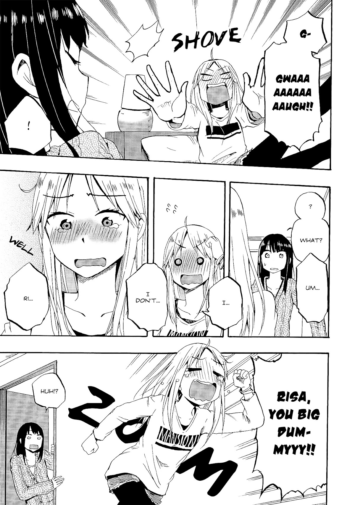 Out of the Blue! Chapter 2.2 page 21 - Chapter 2 v2 : Fleeing From My Best Friend