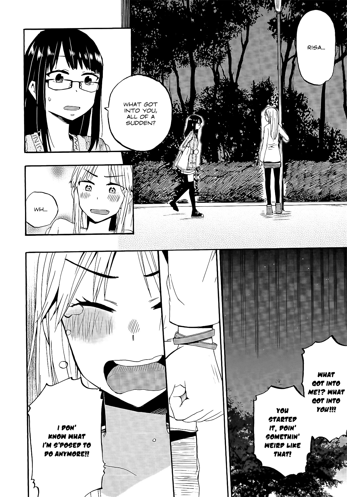 Out of the Blue! Chapter 2.2 page 24 - Chapter 2 v2 : Fleeing From My Best Friend