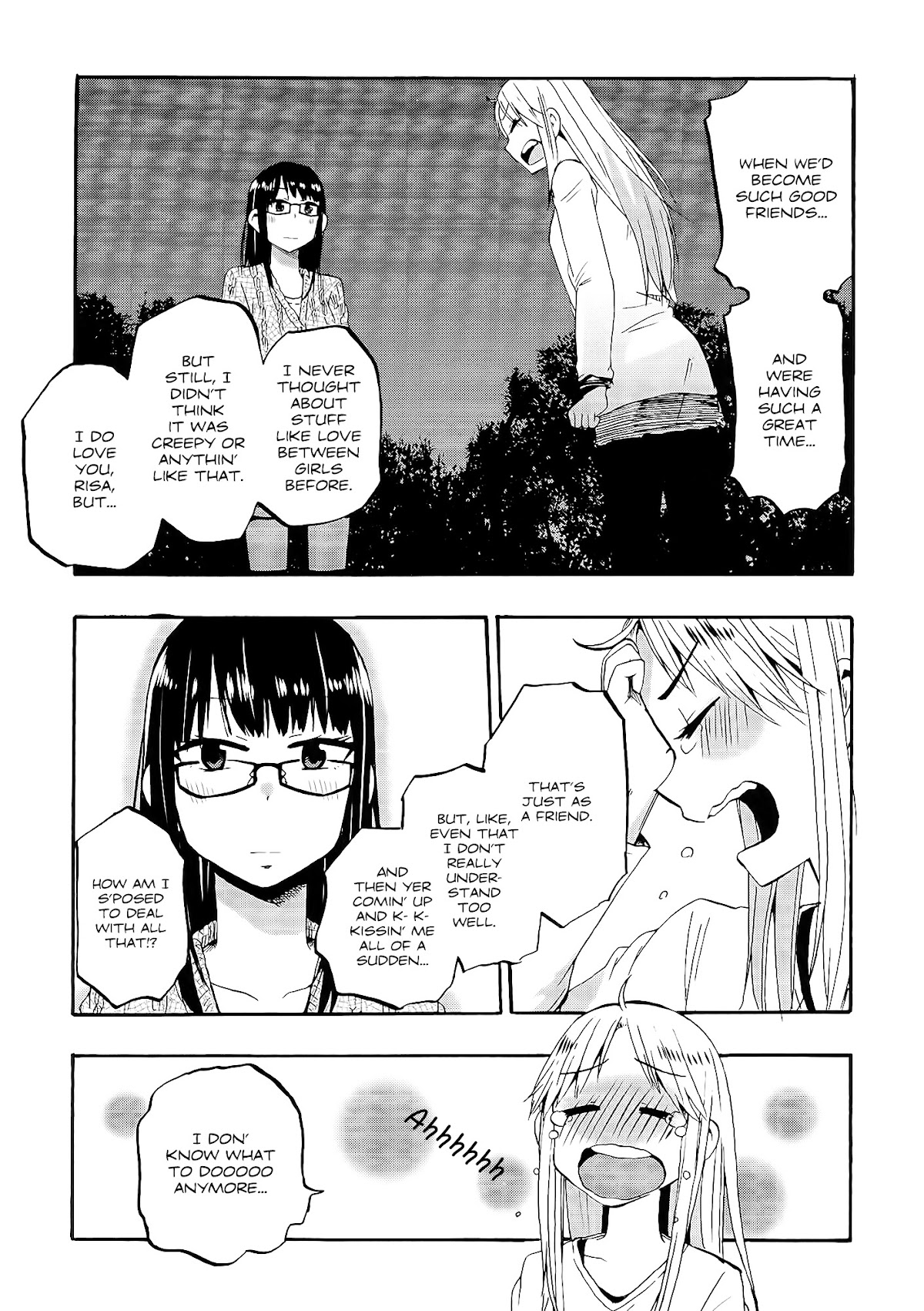 Out of the Blue! Chapter 2.2 page 25 - Chapter 2 v2 : Fleeing From My Best Friend