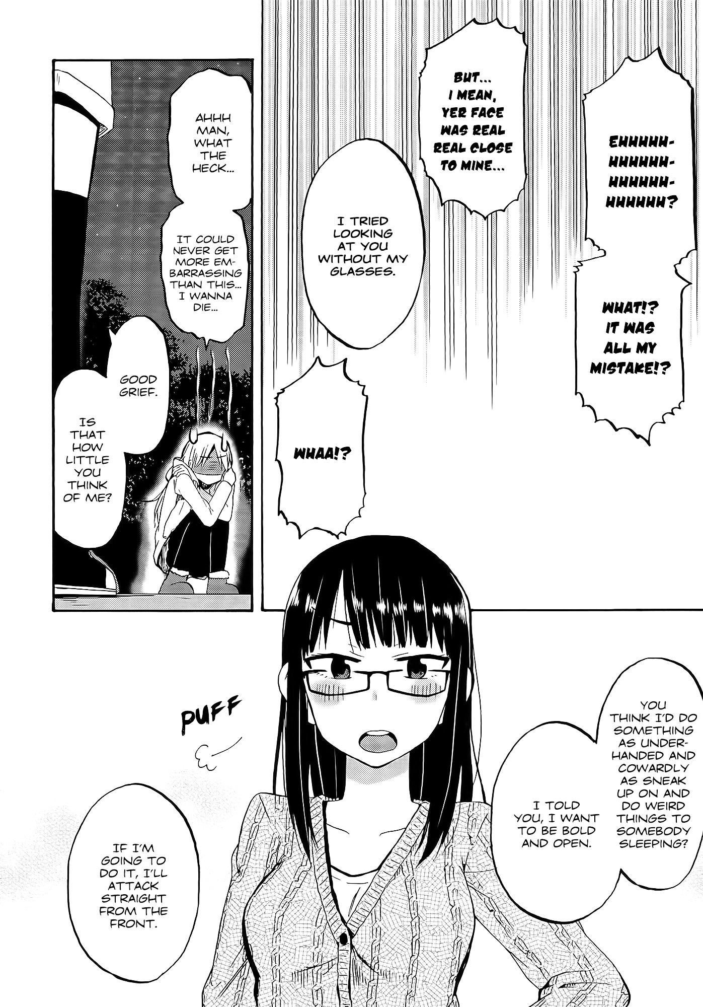 Out of the Blue! Chapter 2.2 page 28 - Chapter 2 v2 : Fleeing From My Best Friend