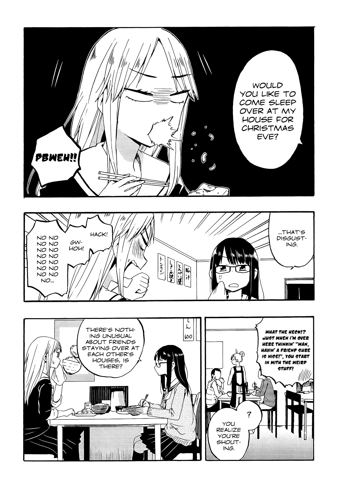Out of the Blue! Chapter 2.2 page 8 - Chapter 2 v2 : Fleeing From My Best Friend